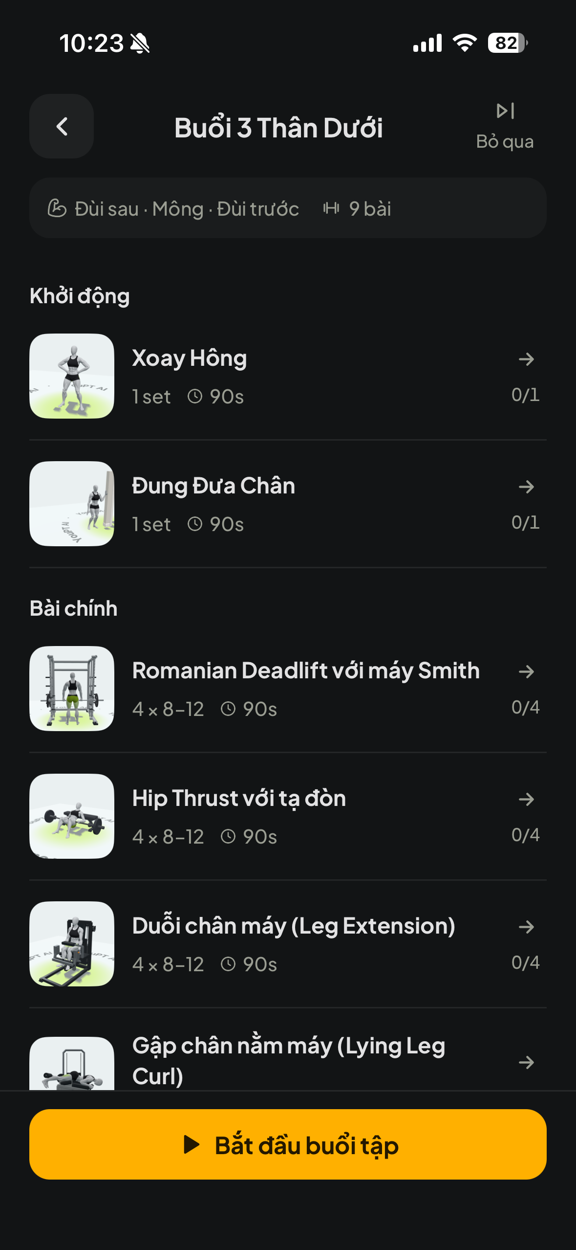 Buổi tập
